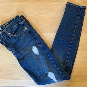 7 For All Mankind (B)Air Duchess Ankle Skinny Jean